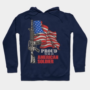 American solider proud Hoodie